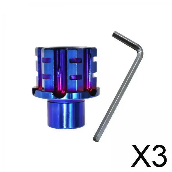 

Universal Motorcycle Key Cover Case Shell Aluminum Alloy Key Head Protector Keychain for Outdoor Motorbike Riders