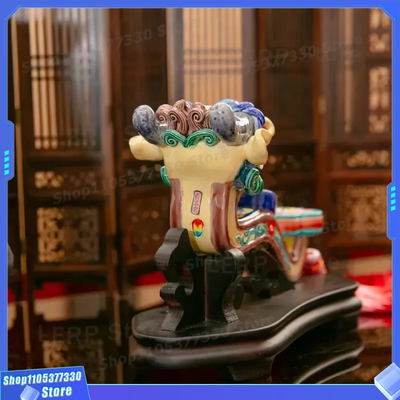 Xianglong Ruyi Ceramic Ornament Handmade Traditional Guochao Home Decor Mid to High End Business Enterprise Gift Set