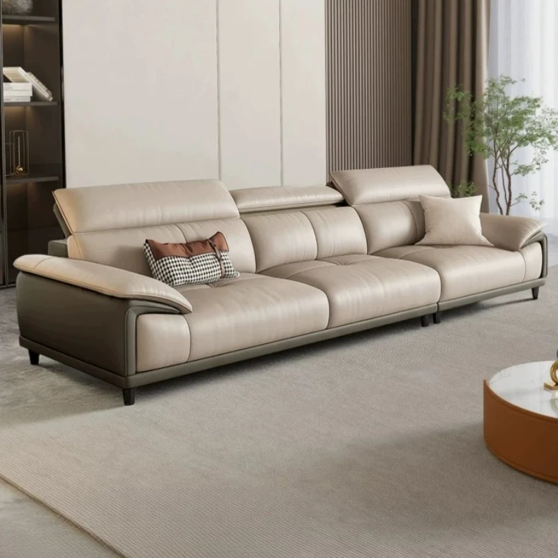 Beige Recliner Living Room Sofas Aesthetic Nordic Oversized Modern Sectional Sofa Lounge Luxury Couch Wohnzimmer Furniture Home