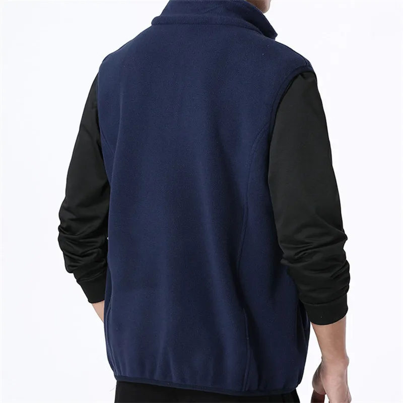 2026 Spring Autumn Men Casual Vest Fashion Male Sleeveless Jacket Coats Men Stand Collar Zipper Waistcoats Clothing Oversized