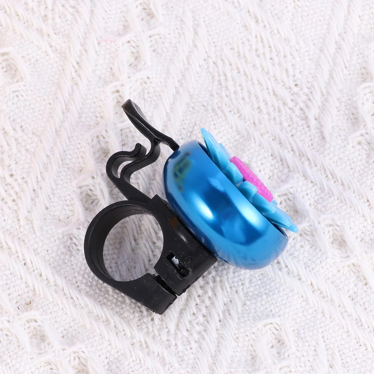 

Girl Scooter Handlebar Ring Bell Kids Children Sunflower Shaped Bike Ringer Horn Blue Cycling