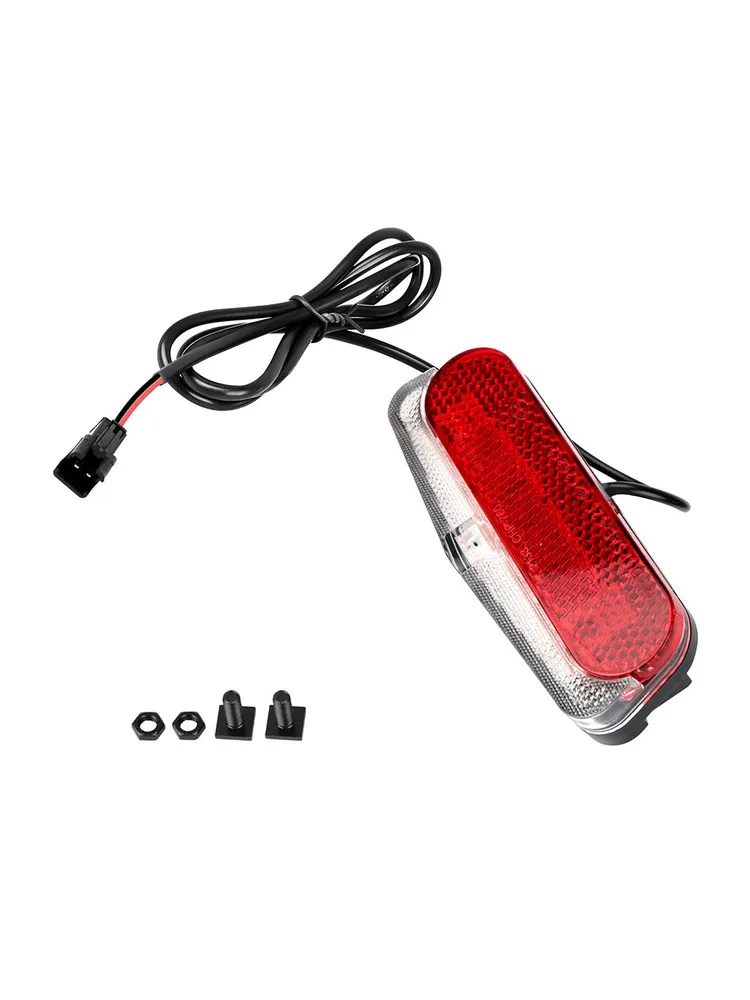 AliExpress TOOPRE Electric Bike Rear Tail Light 36V 48V with SM 2Pin Connector Compatible with For Bafang Motor Night Riding LED Lamp