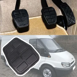 For Ford Tourneo Transit MK6 2006 2005 2004 2003 2002 2001 2000 Car Rubber Brake Clutch Foot Pedal Pad Covers 321721173 7213141