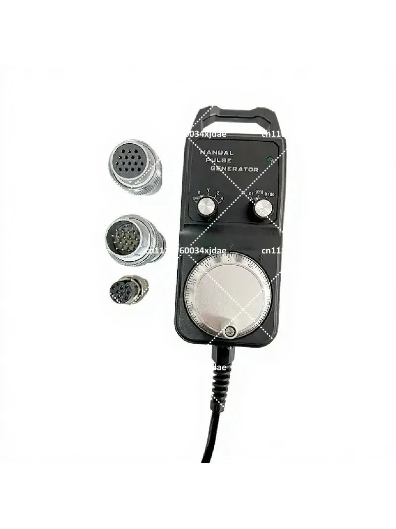 CNC MPG Handwheel Manual Pulse Generator with X1 X10 X100 Speed Ratio for Router Milling Machine