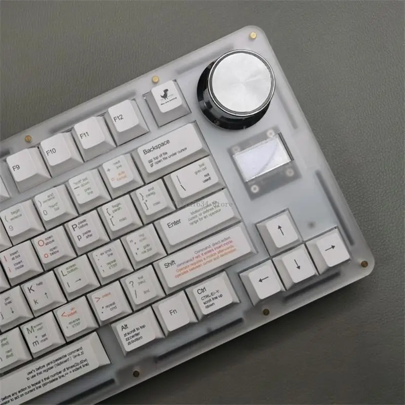 

129 Programmer Keycap Set Cherry Profile PBT Keycaps DyeSublimations for Switches DZ60 SK61