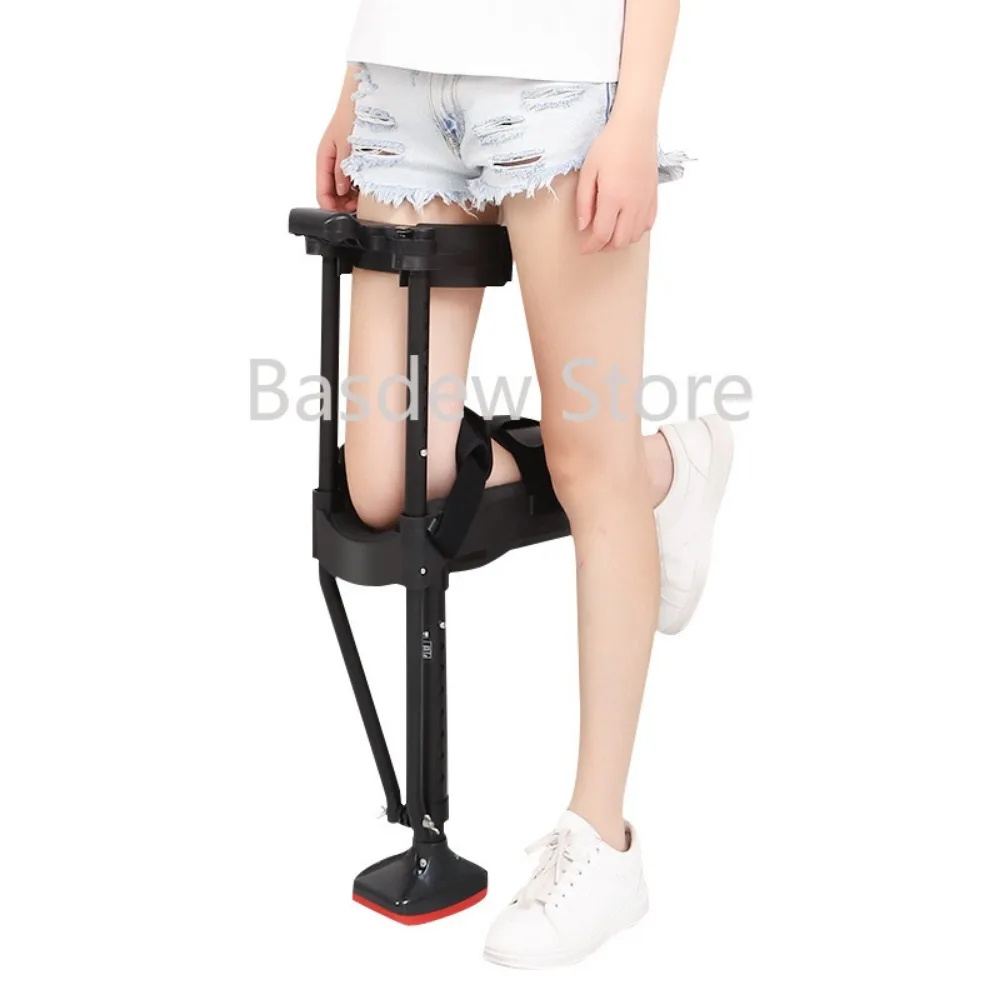 

Ankle Joint Fracture Sprain Calf Ankle Injury Fall Injury Non-Slip Crutch Single Leg Telescopic Walking Aids Auxiliary Walking