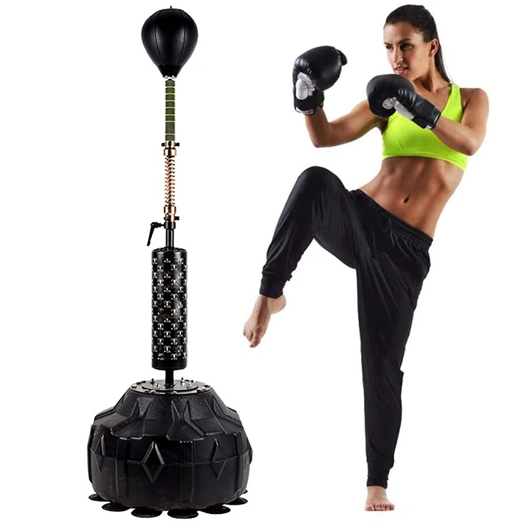 Professional Boxing Equipment Standing Punching Bag & Sand Bag Spring Punching Bag