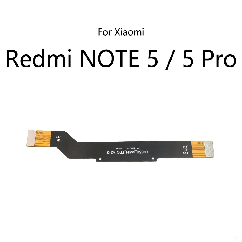 10 PCS/Lot For Xiaomi Redmi NOTE 5 Pro 5A 6 7 7S 8 LCD Display Motherboard Connect Cable Main Board Flex Cable