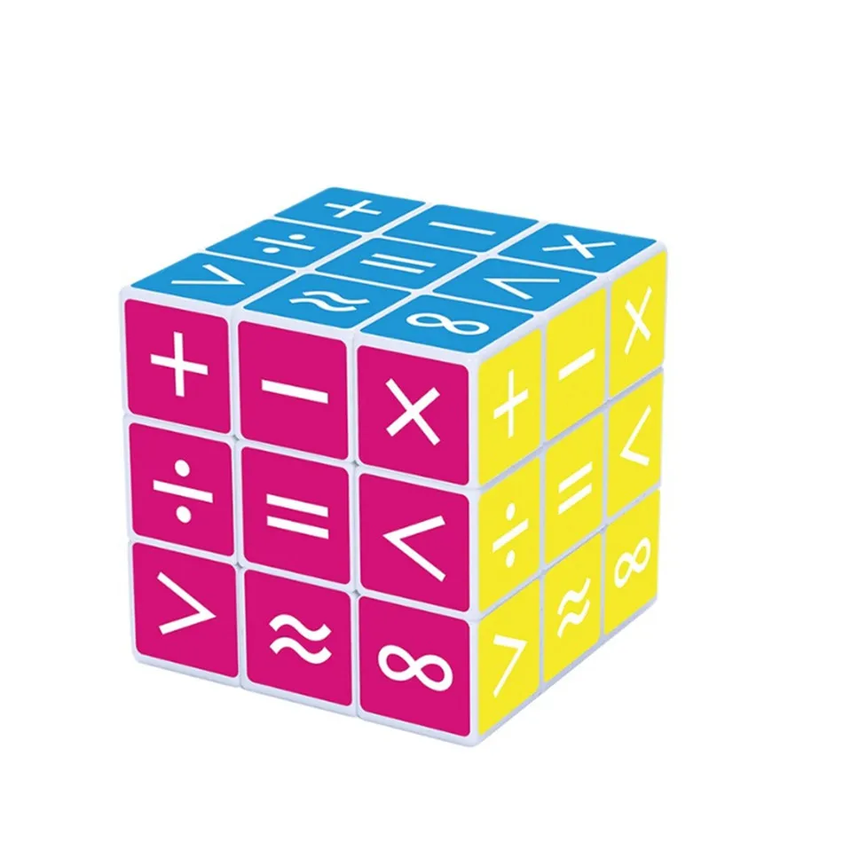 ZCUBE 3x3 Digit Symbol Music Notation Magic Cube Educational Puzzle Toys Magic Cubes For Kids Children