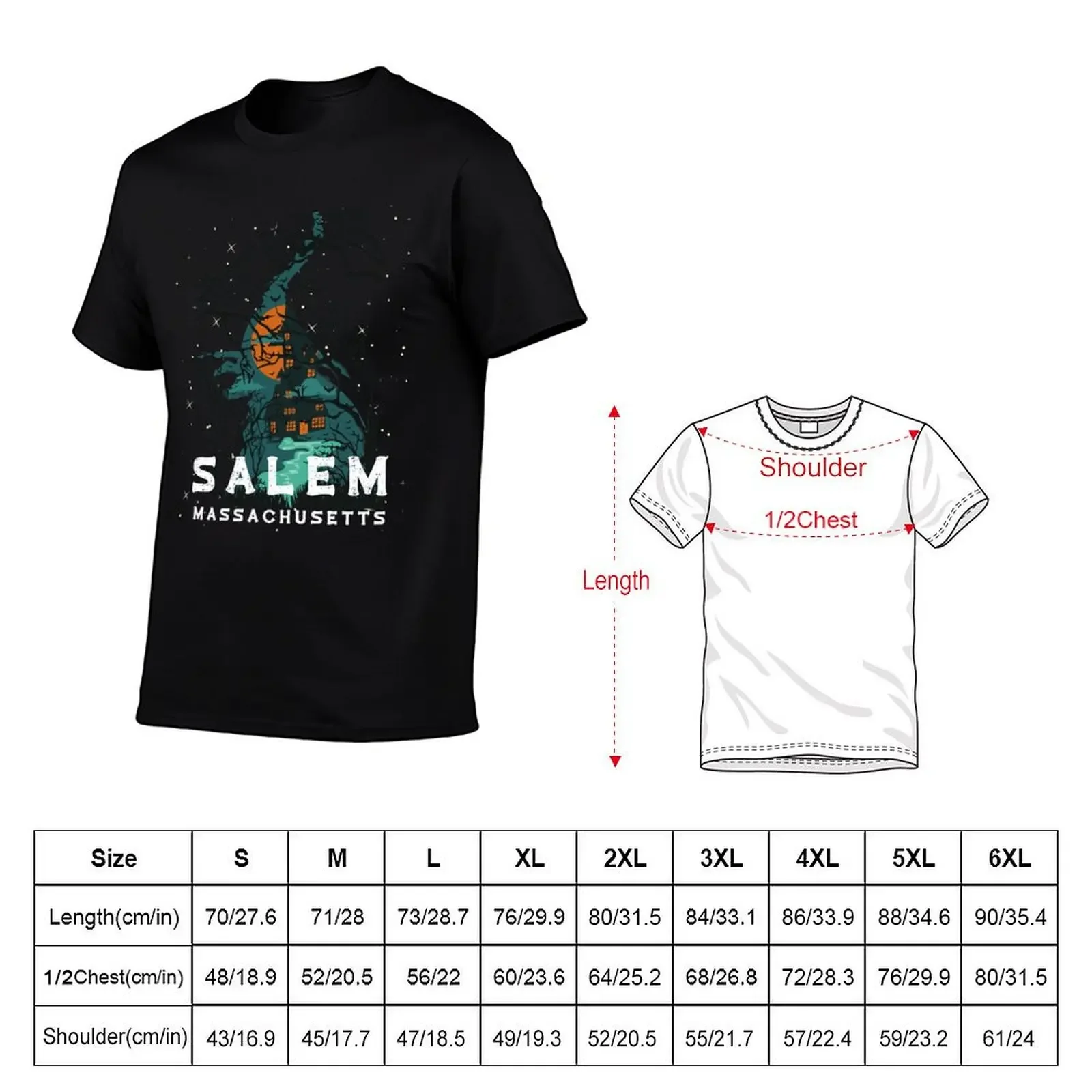 Salem Witch T-Shirt sublime tees summer clothes rapper graphic tees luxury clothes men