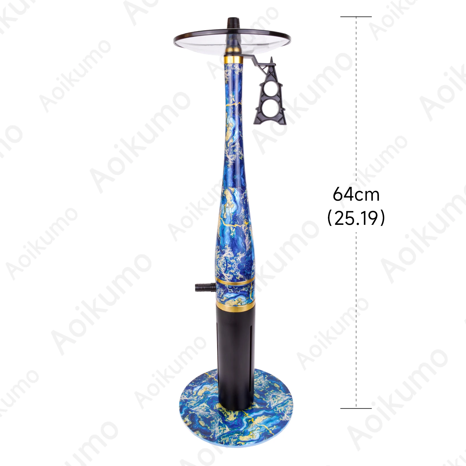 Colored BaseBall Hookah Set Narguile Cachimbas Sheesha Chicha Bowl Hose Charcoal Holder MouthpieceComplete Shisha