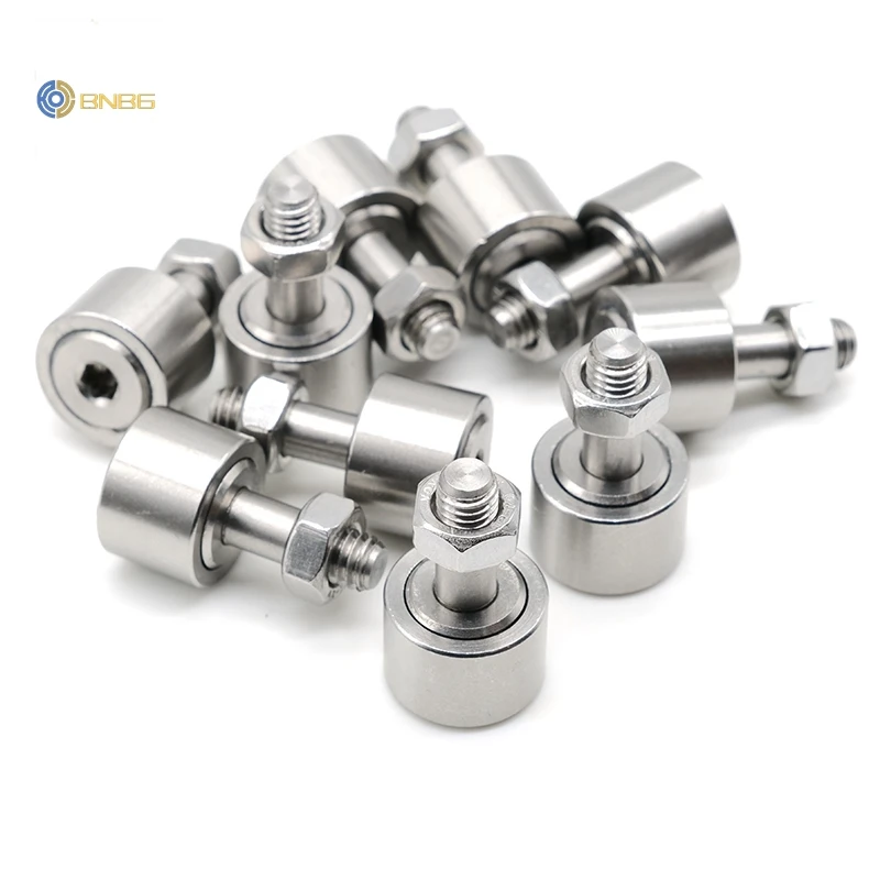 1Pcs CF6  KR16 Cam Follower bearing M6X16X28.2 mm SUS304 Stainless Steel Needle roller bearing with bolt