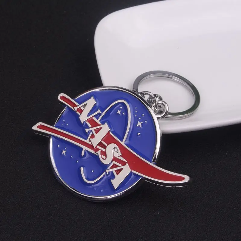 Cartoon Brooch NASA Logo Alloy Colorful Badge Pins for Men and Women's Versatile Personalized Accessories