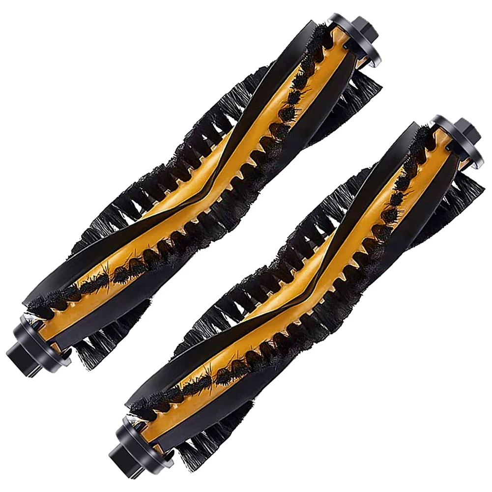 2 Packs Rolling Main Brushes Parts Replacement for ECOVACS DEEBOT N79 N79S DN622 DN620 500 Robotic Vacuum Cleaner