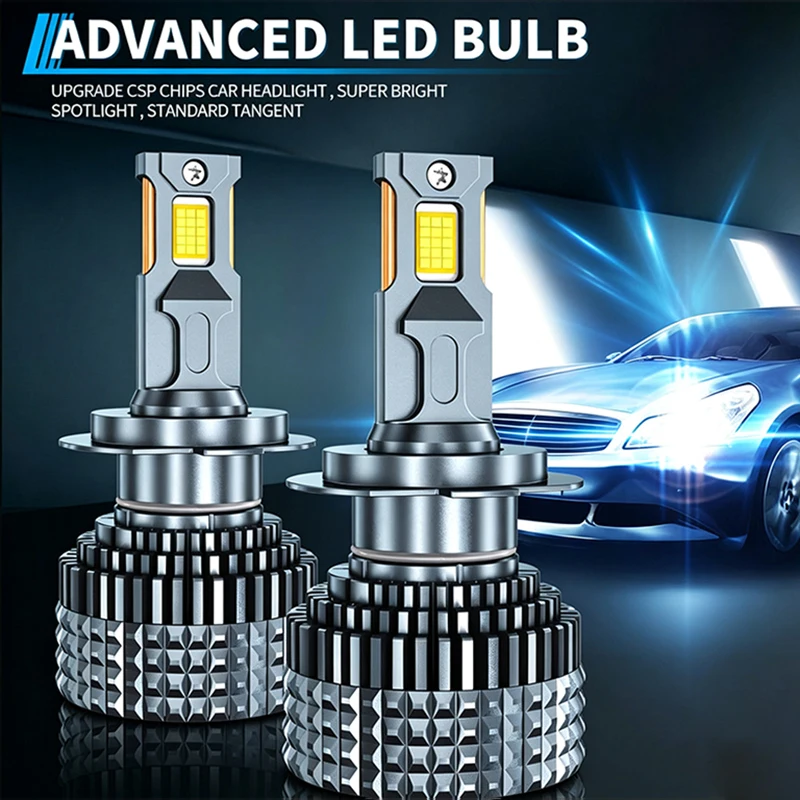 LED Headlight Bulbs High Low Beam Super Bright White Fit Changan Hunter F70 Peugeot Landtrek Fiat Titano Ram 1200 Pickup