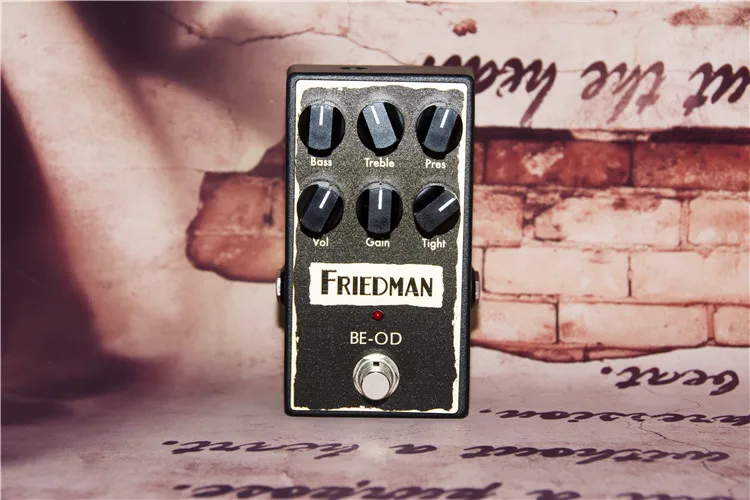 

New BE-OD High Gain Distortion Stompbox Emulates the BE-100