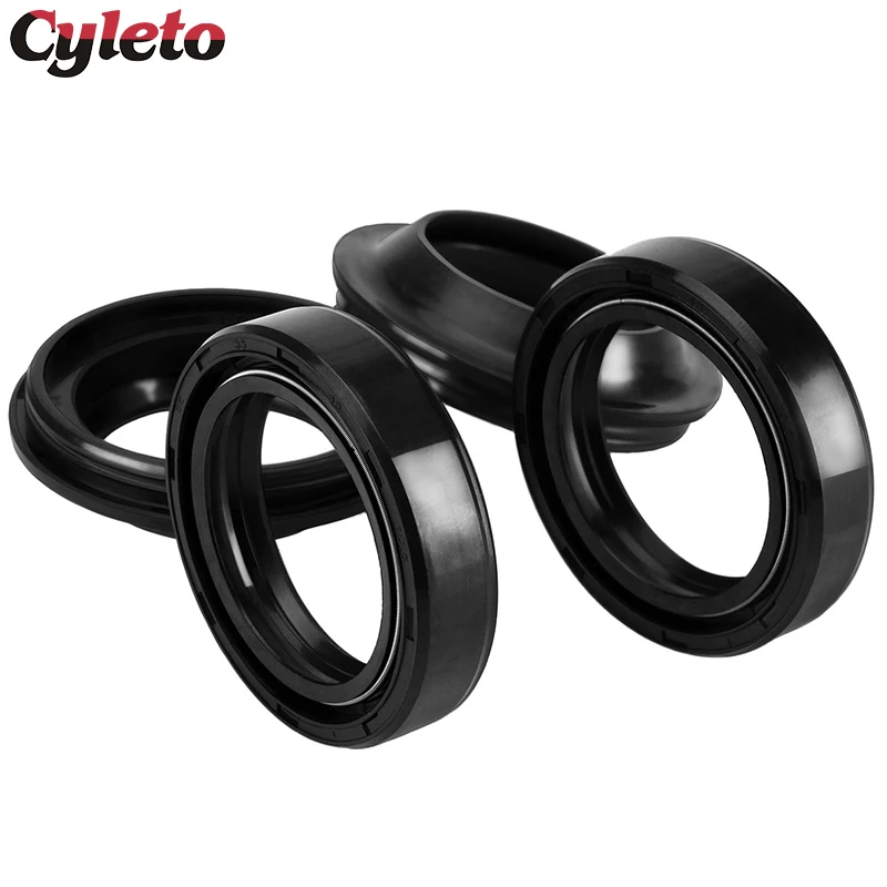 35x48x11 Motorcycle Front Fork Oil Seal or Dust Seal for Honda CL450 Scrambler CX500 Custom GB500 GL500 Silver Wing Interstate