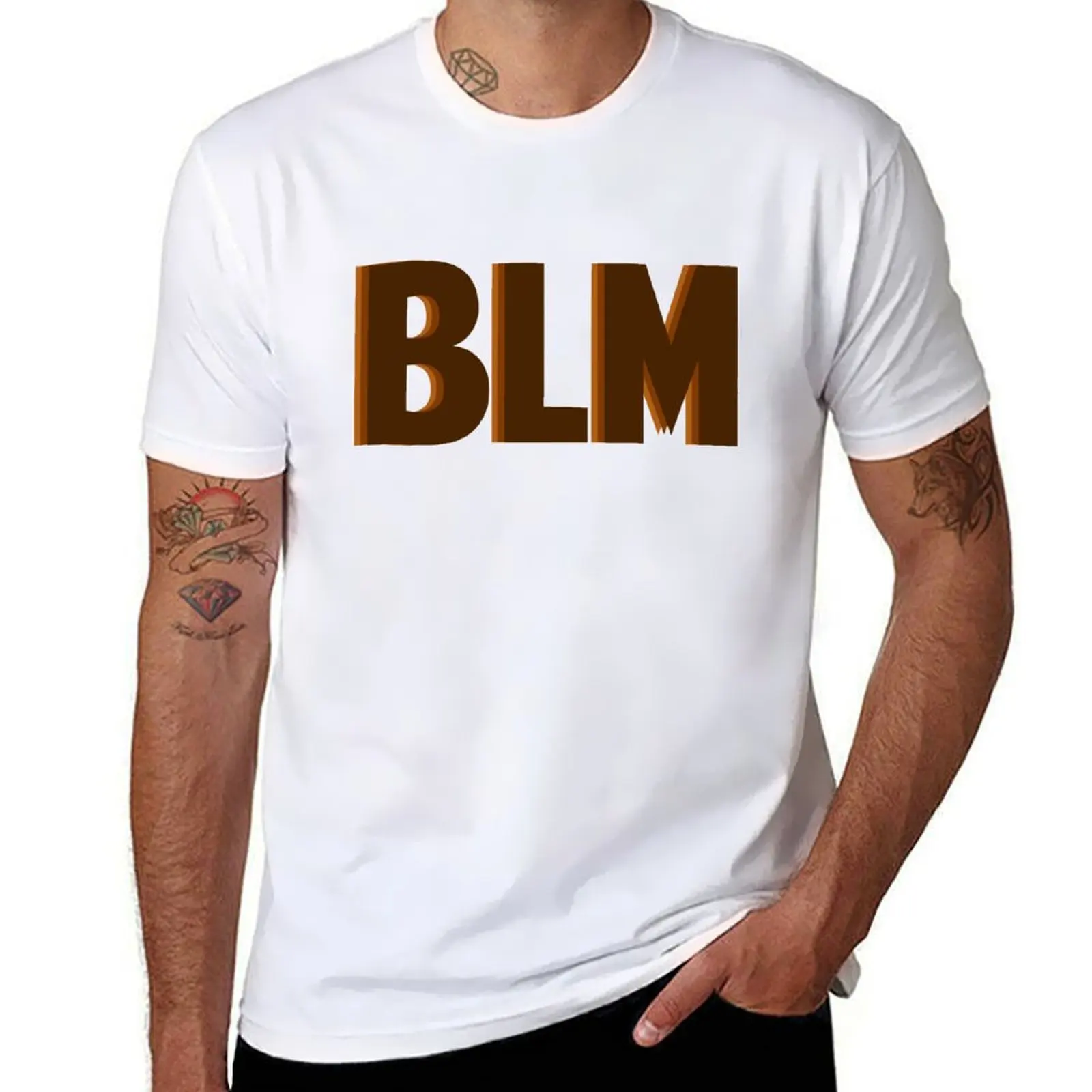 

BLM T-Shirt cotton t shirt man printed t shirts for man T-Shirt