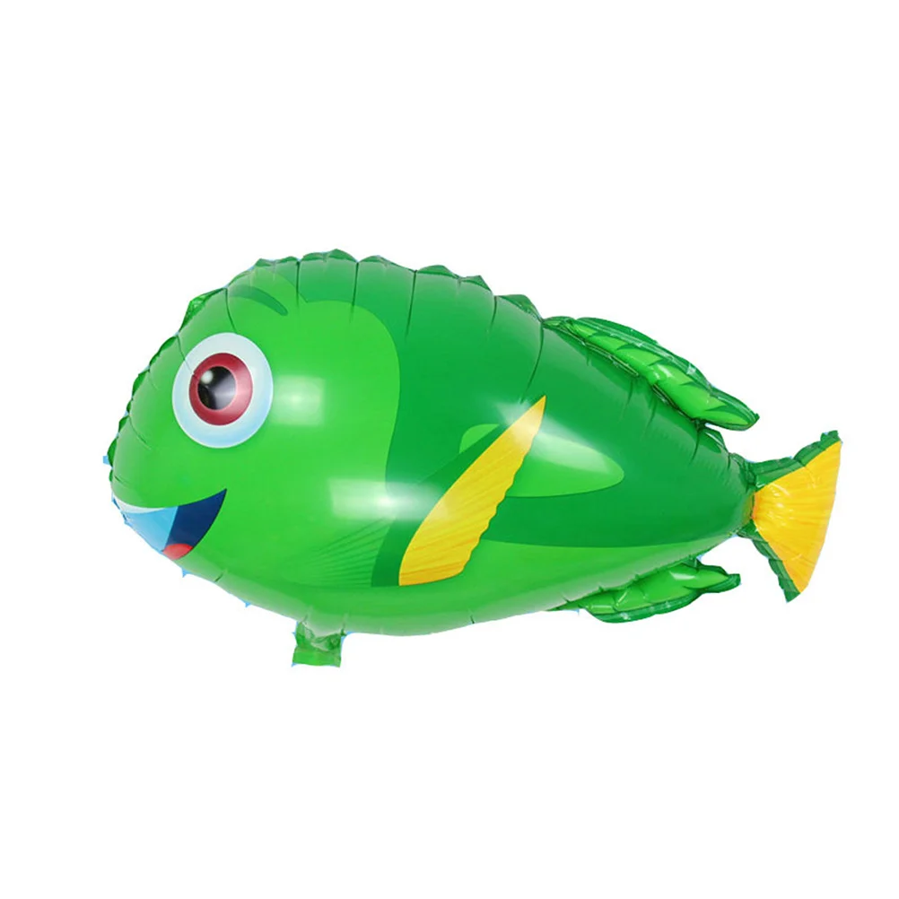 

12Pcs Aluminum Foil Tropical Fish Balloons Party Supplies Birthday Wedding Holiday Decorations Animal Balloons