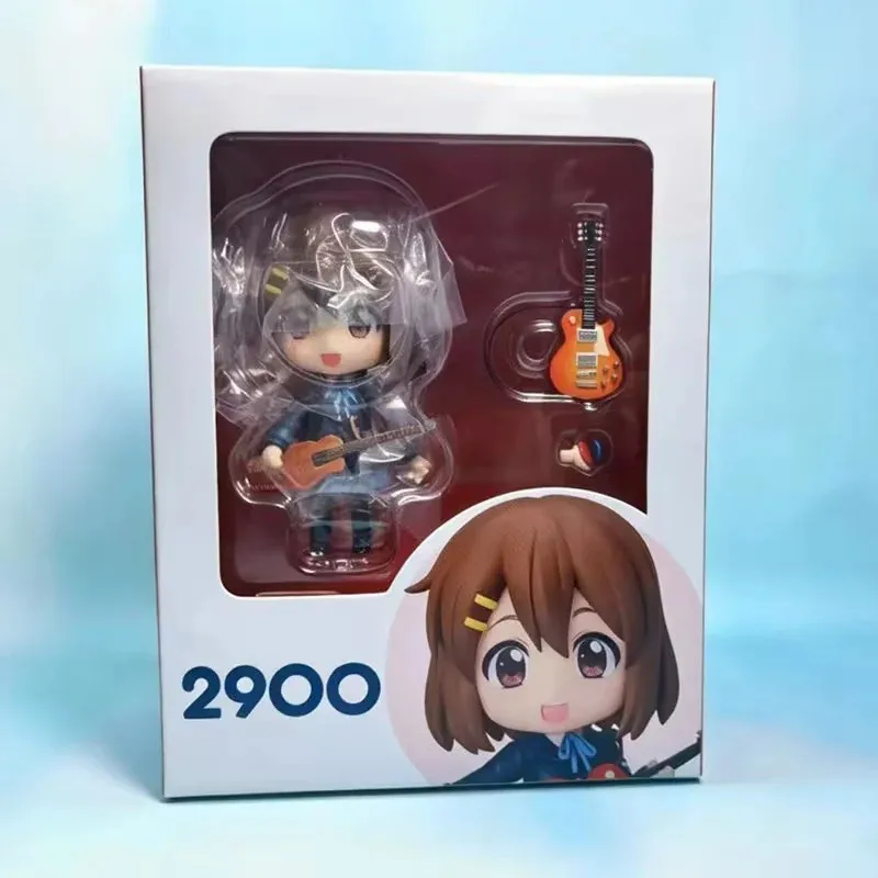 Коллекционная фигурка K-On! в коробке, 10 см Хиразава Юи # Аниме-фигурка 2900: Милая Девушка для Декора ПК, Коллекционный Подарок в Стиле Мультфильма