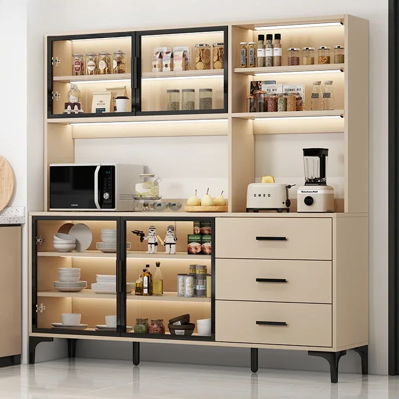 

Full Kitchen Shelves Nordic Cabinet Open Cabinets Whiskey Bar Accessories Display High End Furniture Wine Vitrine Hanging