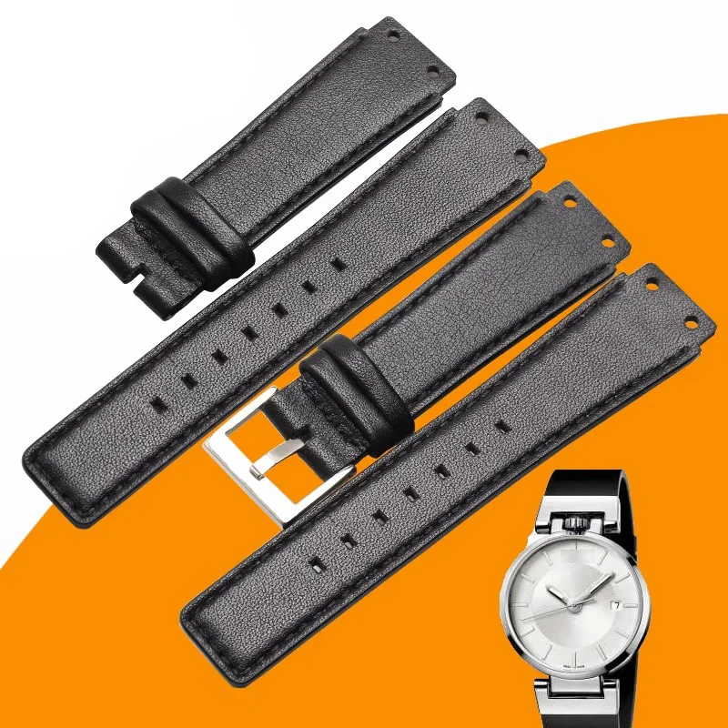 

Genuine Leather Watch Strap For CK K4A211C3 K4A211C6 Series Special Watchband Men and Women 21mm*18mm Bracelet