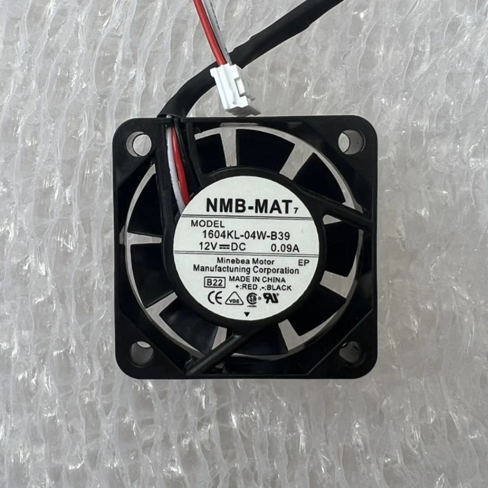 1604KL-05W-B39/B40/B49/B50/B59/B60/B69 พัดลมเซิร์ฟเวอร์สําหรับ NMB NMB-MAT High Air Flow Axial Power อินเวอร์เตอร์พัดลมระบายความร้อน 0.09A 4 ซม.