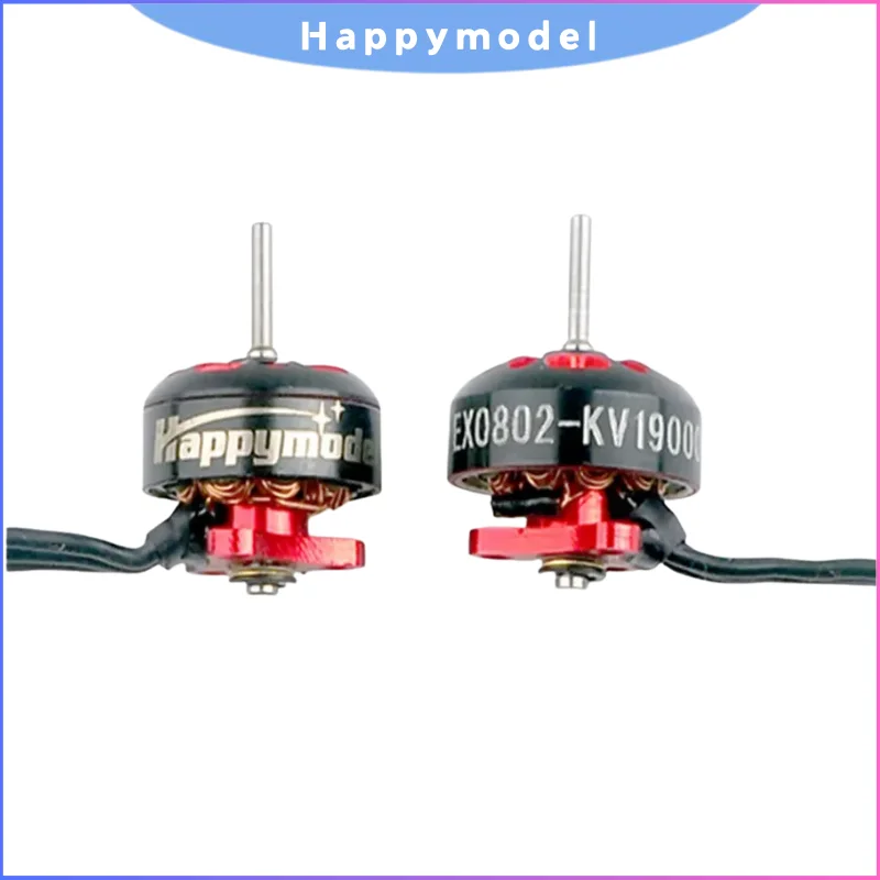

Happymodel EX0802 Brushless Motor 14000KV 19000KV 25000KV for 1-2S Tinywhoop FPV Drone Cinewhoop Mobula6 Larva X