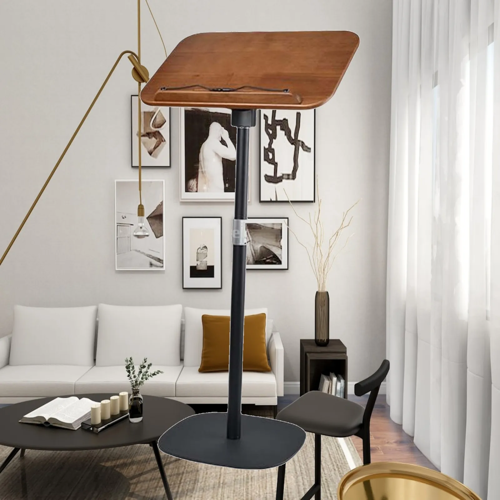 porta-libri-in-legno-da-terra-supporto-regolabile-per-lettura-con-clip-per-pagine-vassoio-espositivo-per-libri-di-cucina-manuali-e-ufficio