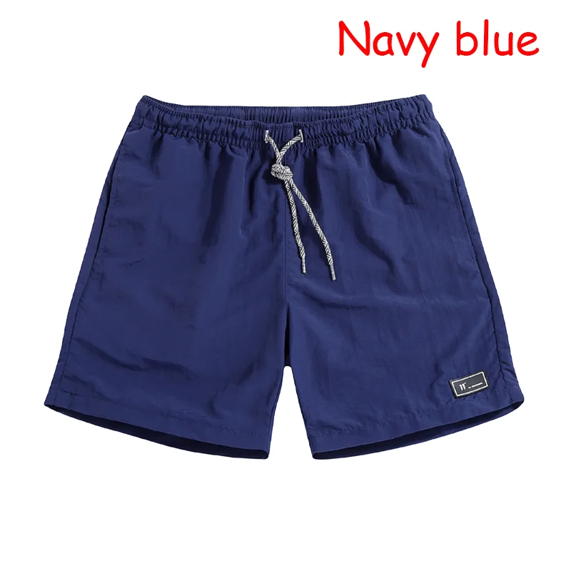 Calções curtos com cordão shorts casuais shorts de secagem rápida calções impressos nadar surf beachwear shorts roupas masculinas