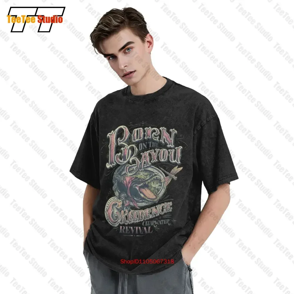 Creedence Clearwater Revival Born On The Bayou Sand Unisex T-Shirt MGD2 retro Clothes