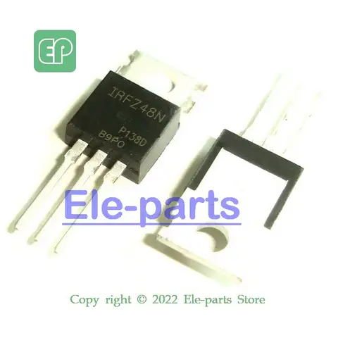 10 ~ 50 PZ IRFZ48N TO-220 IRFZ48NPBF FZ48N Transistor MOSFET di potenza