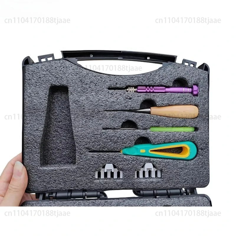 

Badminton racket manual wire drawing, flying clip threading machine accessories, bent mouth pliers wire hook tool kit