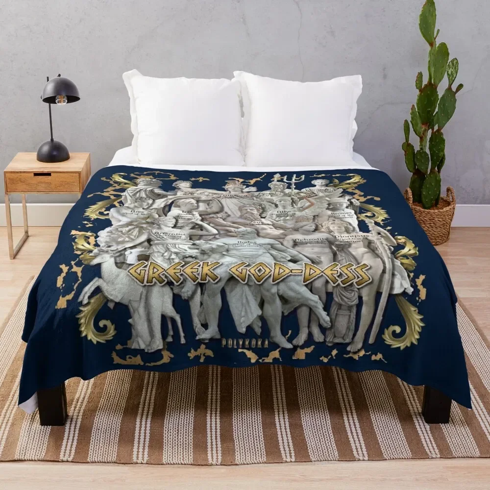 

Greek Gods - Greek Gods Throw Blanket warm for winter Thermal Single blankets ands Blankets