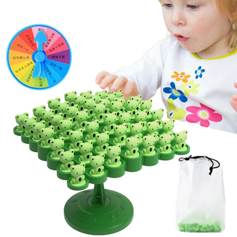 Balance Tree Math Toy Balancing Board Game Puzzle Frog divertente gioco da tavolo bomboniere per feste di compleanno giochi da tavolo per la famiglia