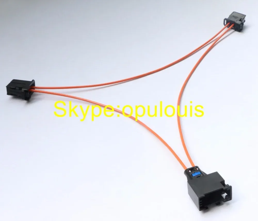 Free shipping original MOST Optic Fiber Jumper Cable Multimedia Connectors For Audi BMW Mercedes Porsche etc.