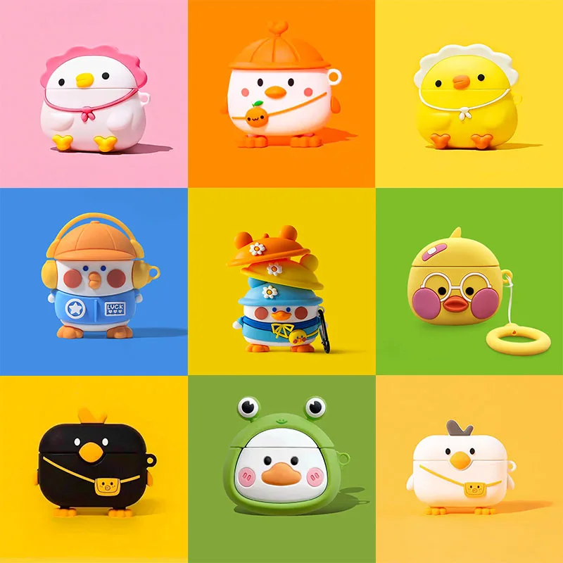 Силиконовый чехол для наушников Apple AirPods 1 2 3