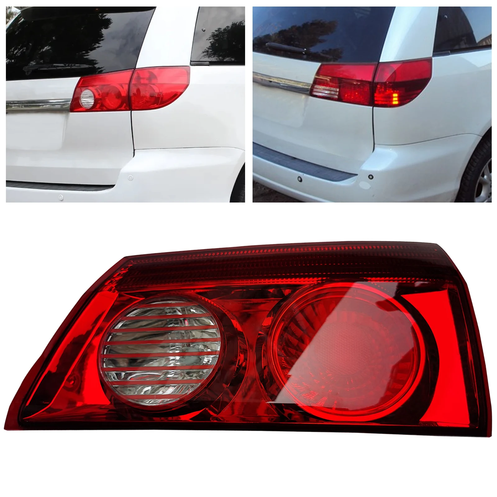 

Passenger Right Side Rear Lamp Inner Tail Light Fits For 2006-2010 Toyota Sienna HIgh-Quality Tail Light New