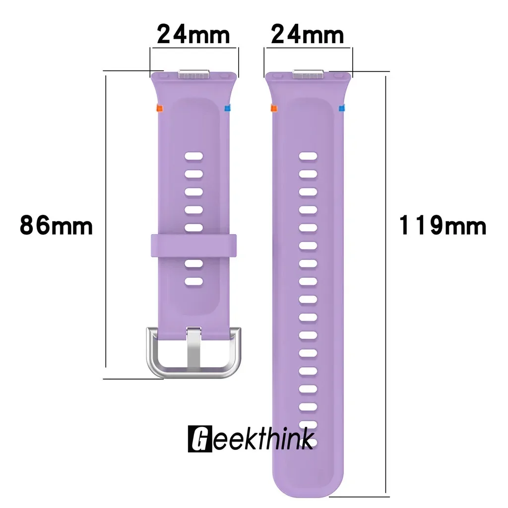 Ремешок для Huawei Watch Fit 4 Pro Fit3, спортивный силиконовый ремешок для часов, сменный ремешок для умных часов, браслет для Huawei Fit 4 3 Correa