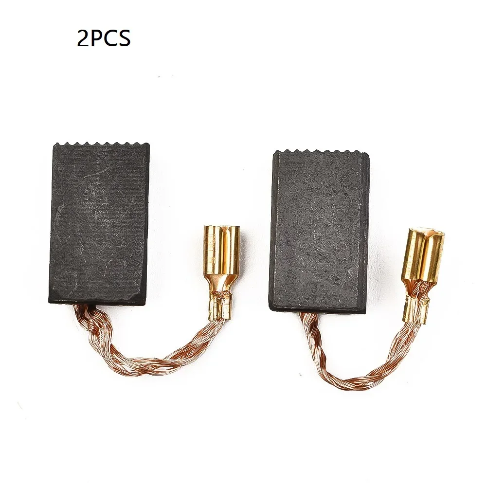 

2pcs Carbon Brushes Motor Carbons For Bosch GWS 1000,1100,1400,10,11,14,15-125 Power Tools Replacement 5*10*17mm