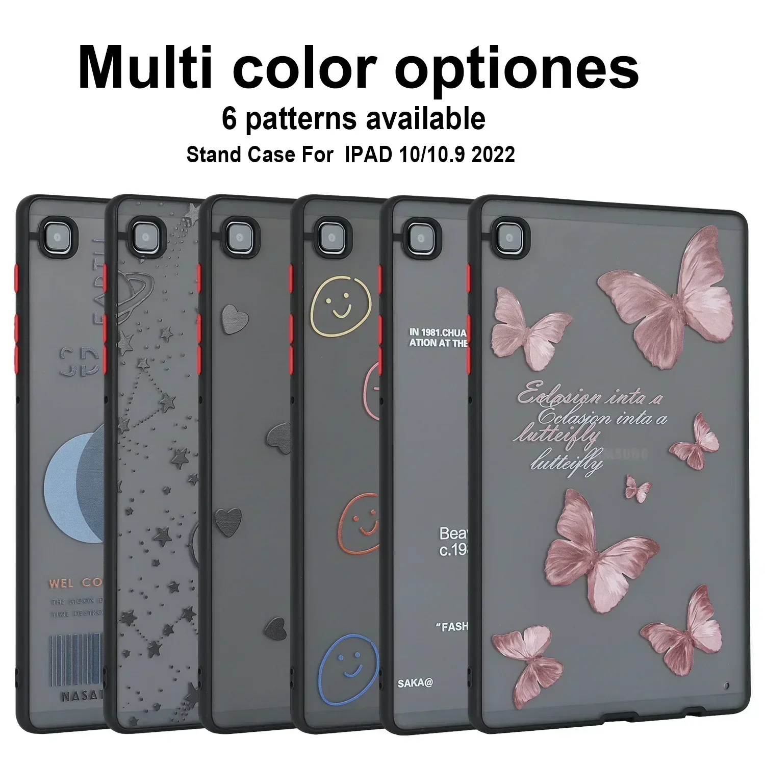 Étui transparent pour tablette Samsung Tab A8 A7 S6LITE S7 S8 T870 A7lite X800 X700 X200 P610 P615 T500 T500 Taffair T225 T295