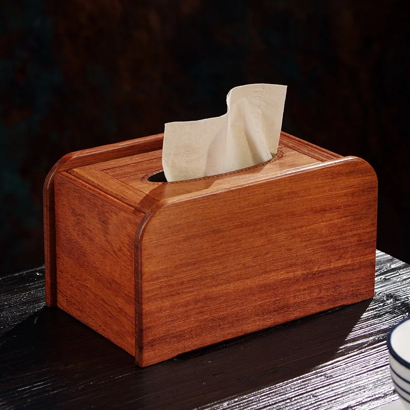 

Деревянная коробка для салфеток в китайском стиле, для отелей и ресторанов, для гостиной, в стиле выдвижного ящика, домашний декор, высококачественный деревенский дизайн