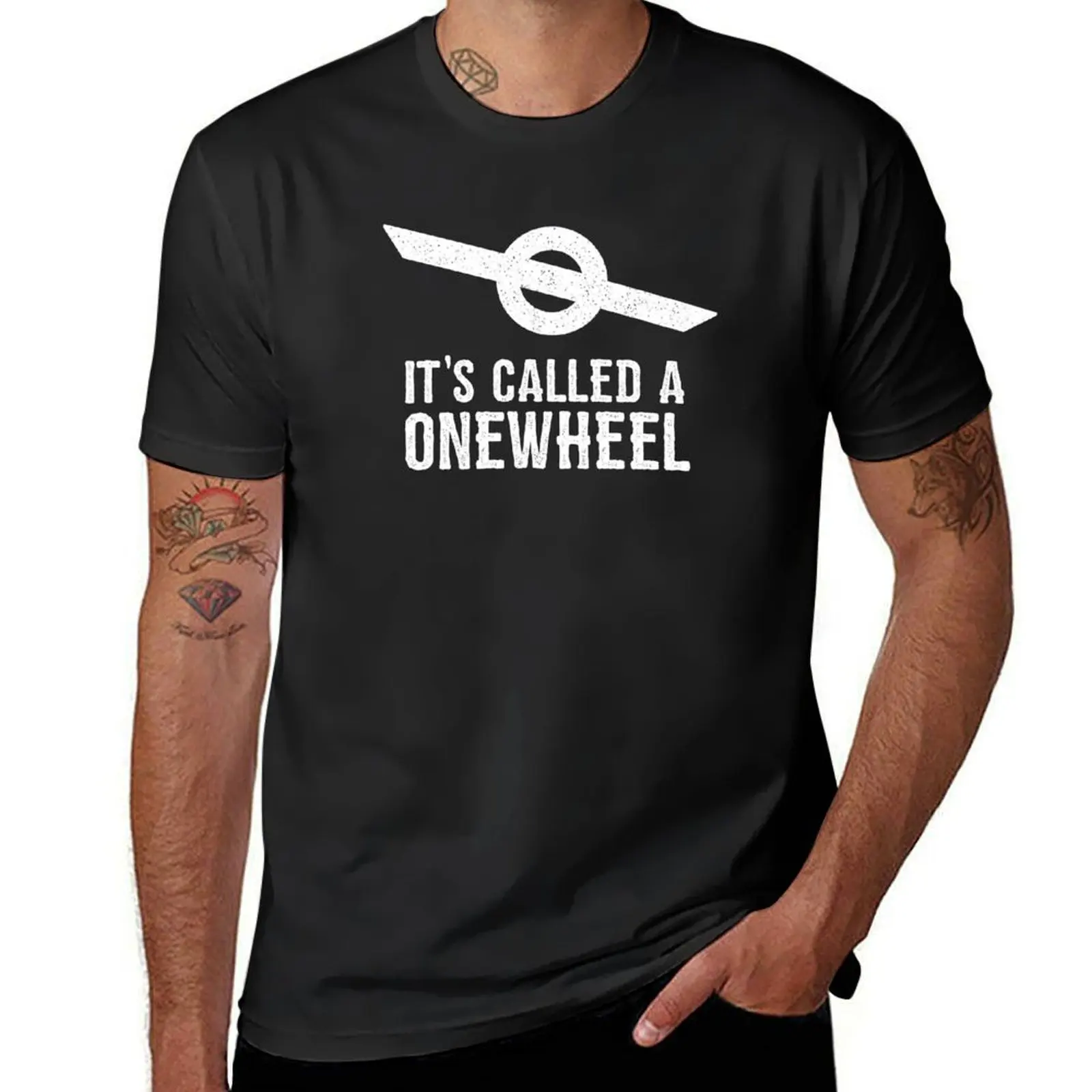 It's called a onewheel T-Shirt vintage Aesthetic clothing plain heavyweights plain white t shirts men