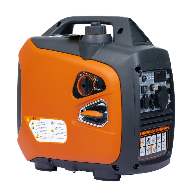 Digital frequency conversion silent gasoline generator set 1KW2/3/4/5/6kW portable silent generator