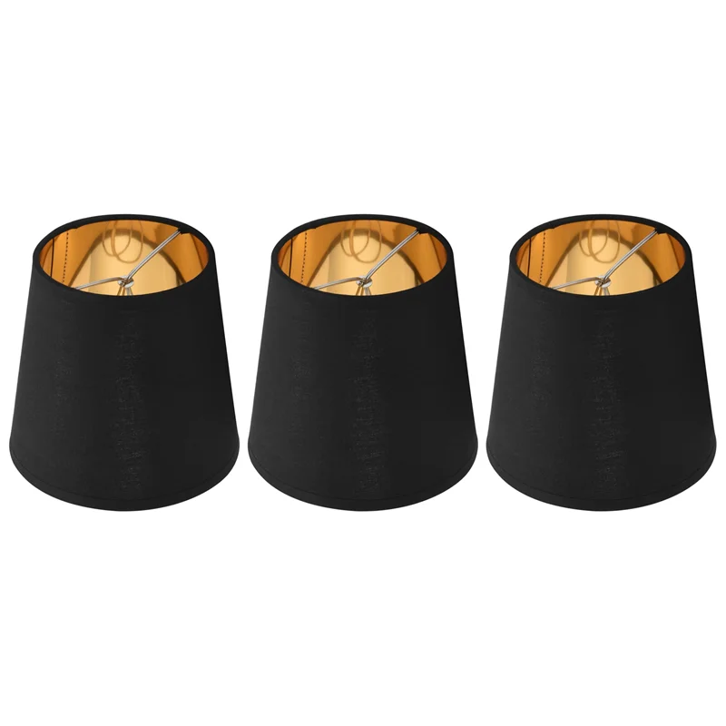 GEFENSI ABUP-Small Lamp Shade Set Of 9 Chandelier Shade Small Lamp Shade Clip For Candelabra Bulbs Table Chandelier Wall Lamp