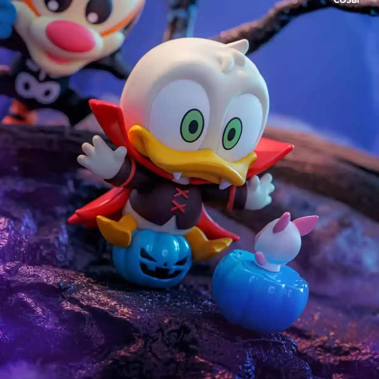 ホットトイズ ディズニー ミッキーと仲間たち パンプキン ハロウィン ブラインドボックス ミステリーフィギュア コスビコレクション 装飾玩具 サプライズギフト用