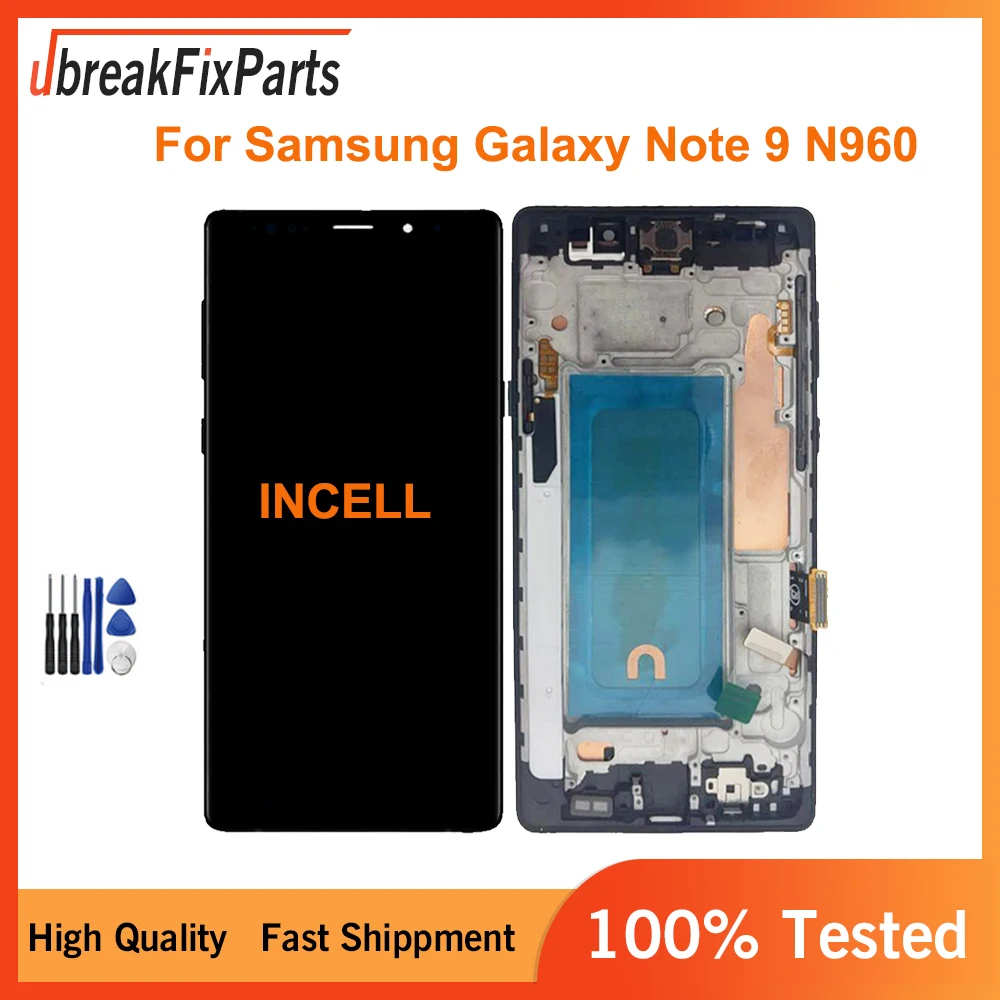 For Samsung Galaxy Note 9 N960 Incell LCD Touch Screen Digitizer Display Tools