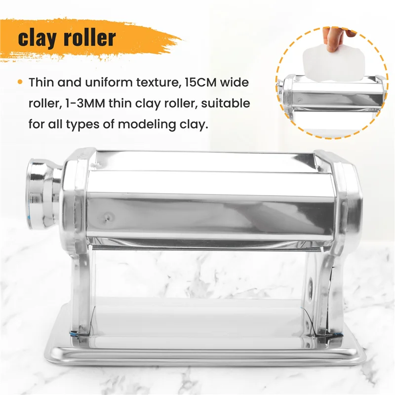 Latest Clay Presser Machine Polymer Clay Roller Machine Clay Conditioning Machine Effortless Mixing Blending Colors