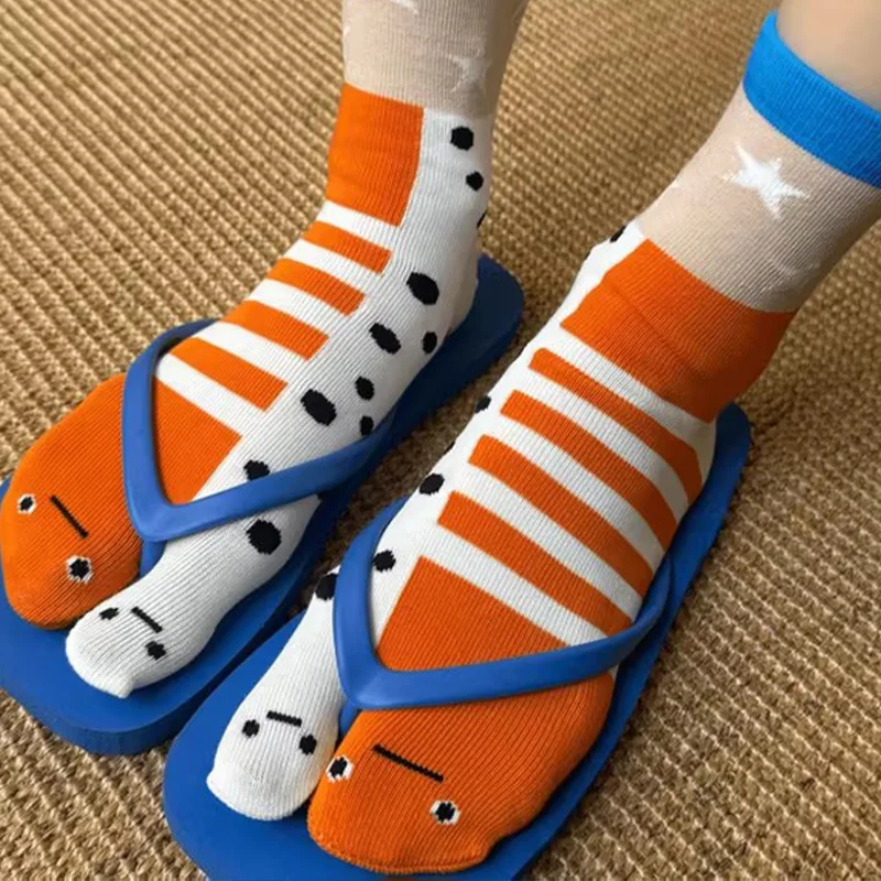 

Japanese Cartoon Cute Sock Funny Garden Eel Mid Socks Weat Anti Odor Cotton Soft Socks Ankle Foot Cover Clothes Accessories Gift