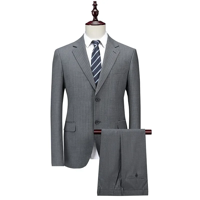 Traje ajustado Formal personalizado para hombre, traje de negocios para novio, boda, novedad, 108